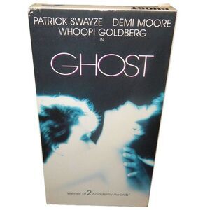 GHOST Patrick Swayze Demi Moore Whoopi Goldberg vintage 1990 VHS original case